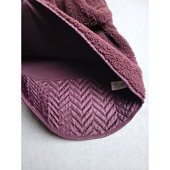 Athleta Fleece Pullover Womens XS Purple Fleece Deep Pile Outdoor Running Hiking - Picture 8 of 16